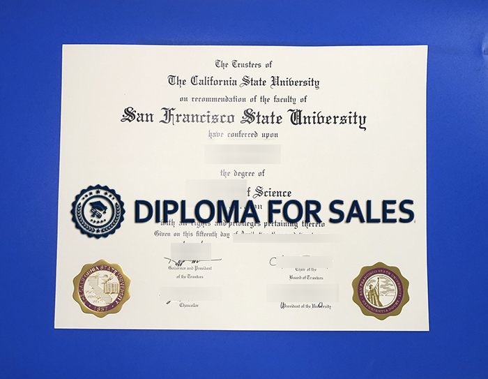 SFSU Diploma SFSU Diploma
