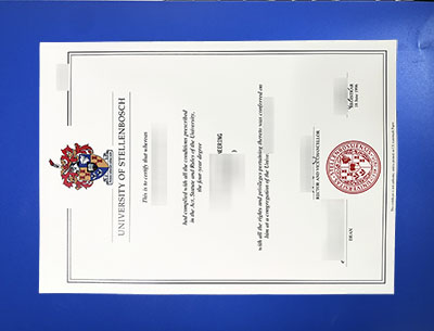Stellenbosch University Degree