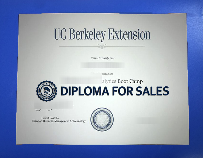 UC Berkeley Extension Diploma UC Berkeley Extension Diploma