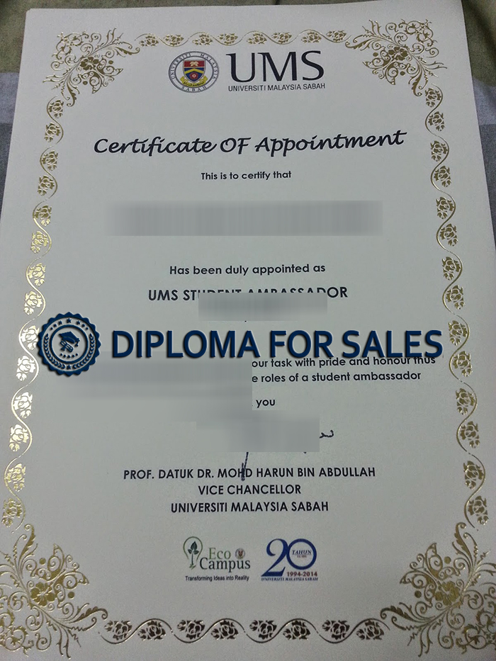 UMS Diploma UMS Diploma