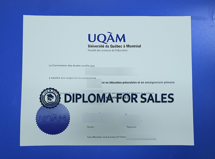 UQAM Diploma UQAM Diploma