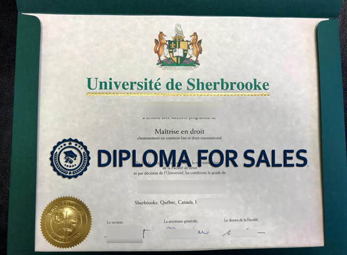 UdeS Diploma UdeS Diploma