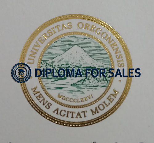University of Oregon Diploma Seal University of Oregon Diploma Seal