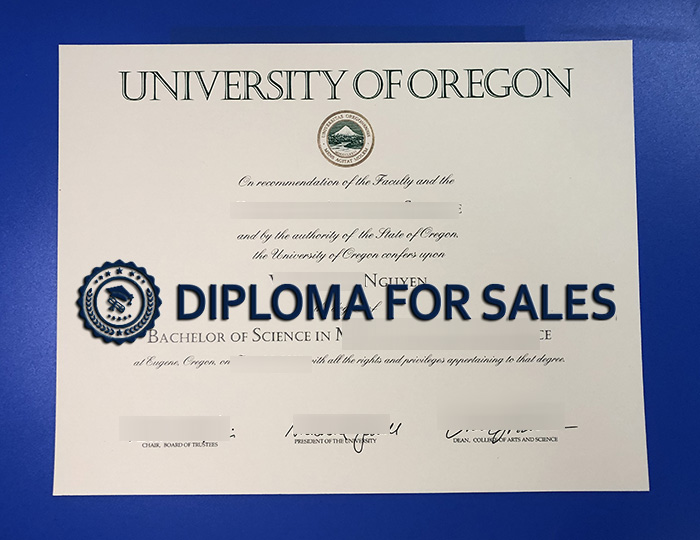 University of Oregon Diploma