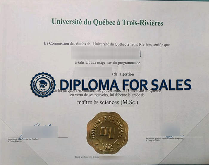 UQTR Diploma UQTR Diploma