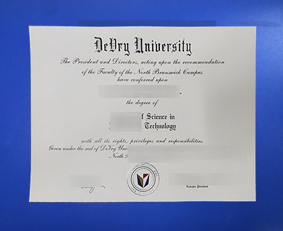 DeVry University Diploma