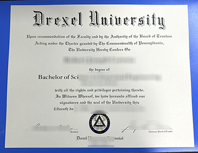 Fake Drexel University Diploma