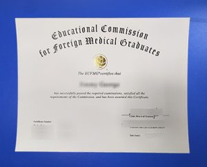 ECFMG Certificate