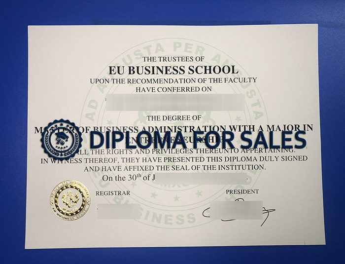 EU Business School Degree