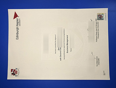 Edinburgh Napier University Degree
