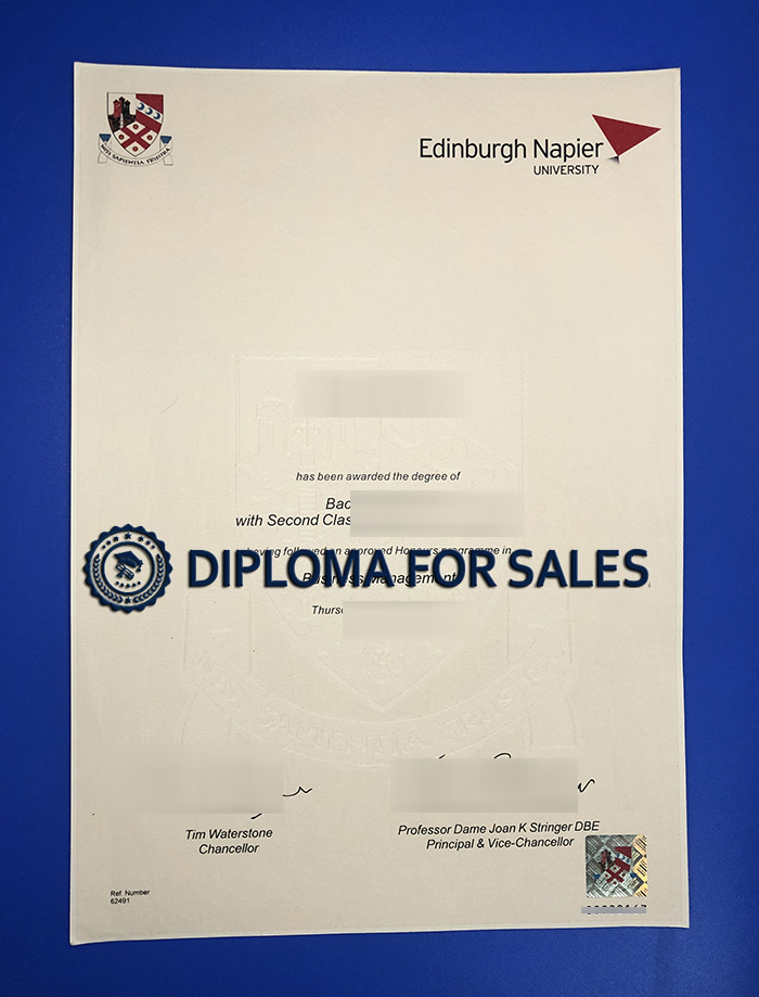Edinburgh Napier University Degree