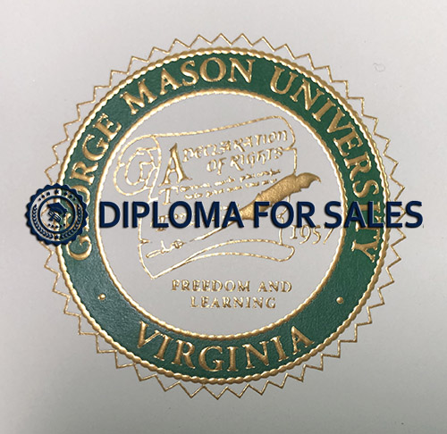 GMU Diploma seal
