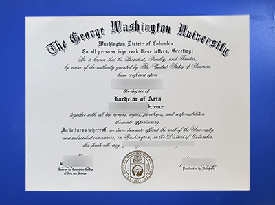 GWU Diploma