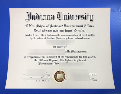 Indiana University Diploma