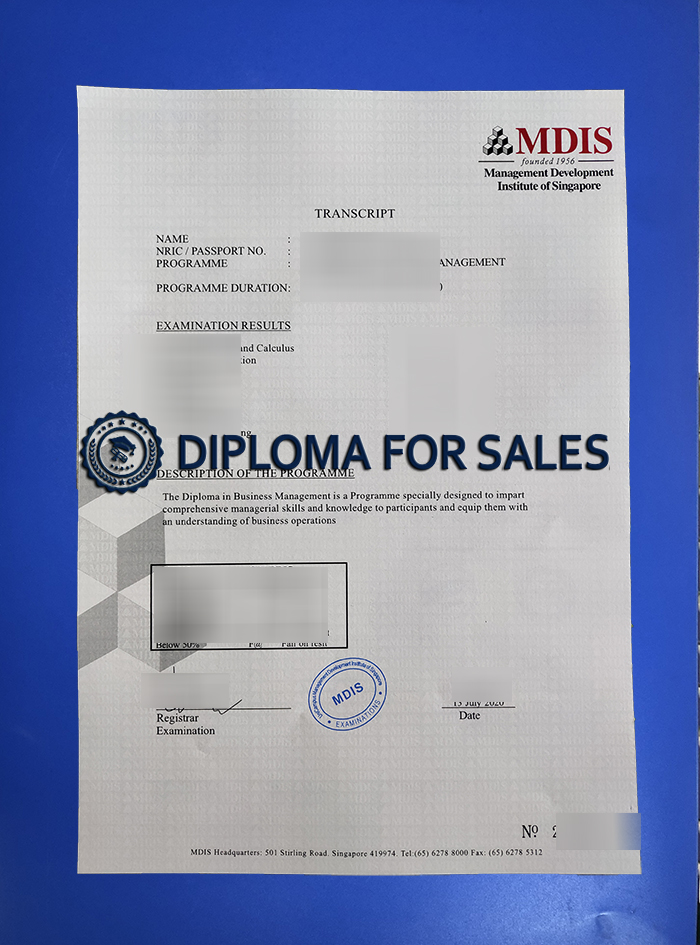 MDIS Transcript MDIS Transcript