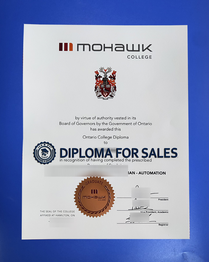 Mohawk College Diploma