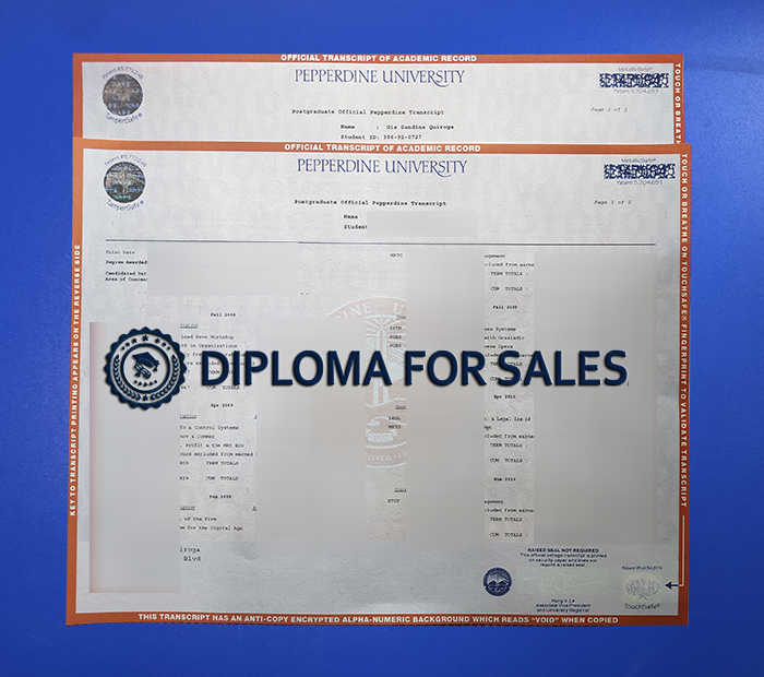 Pepperdine University Transcript Pepperdine University Transcript