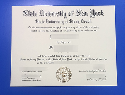 Stony Brook University Diploma