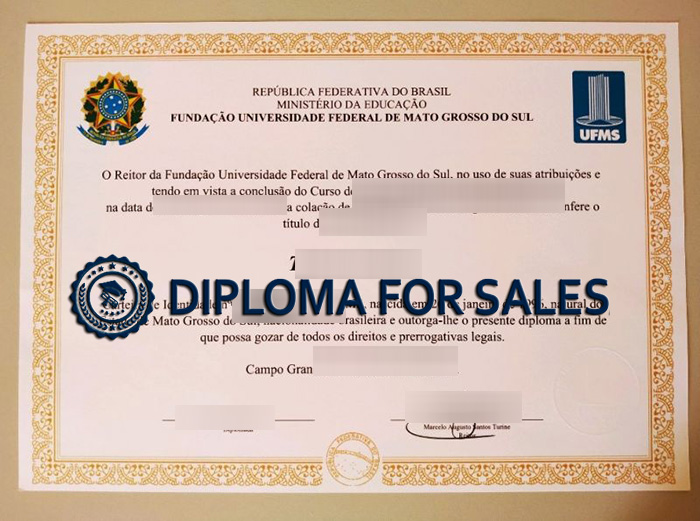 UFMS Diploma UFMS Diploma