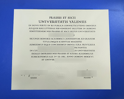 Yale University Diploma