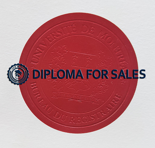Université de Montréal Diploma seal