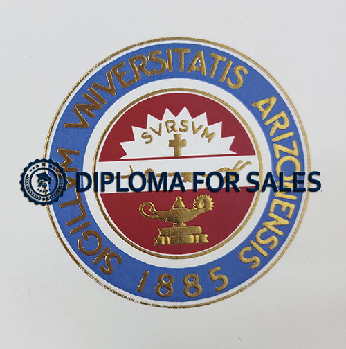 University of Arizona Diploma seal University of Arizona Diploma seal