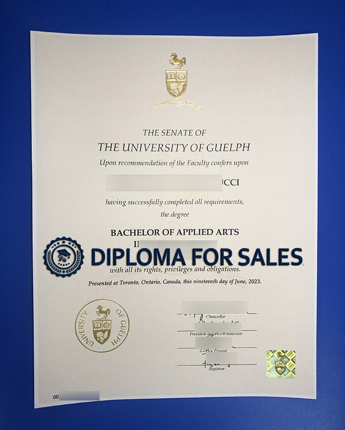 University of Guelph Diploma
