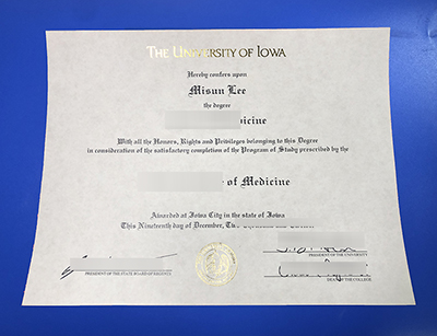 The University of Iowa Diploma