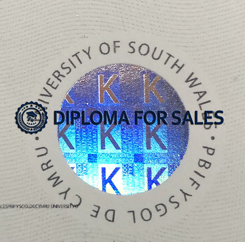 University of South Wales Degree Seal