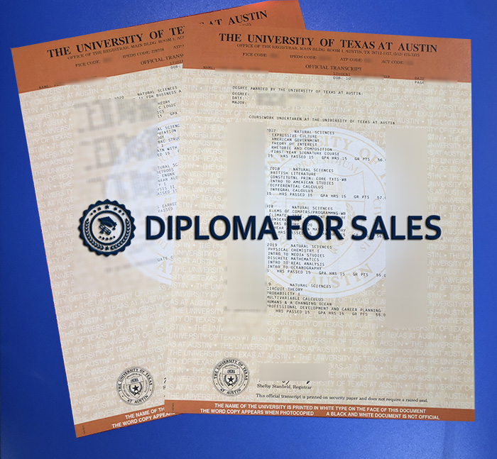 UT Austin Transcript UT Austin Transcript