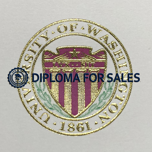 The University of Washington Diploma seal The University of Washington Diploma seal