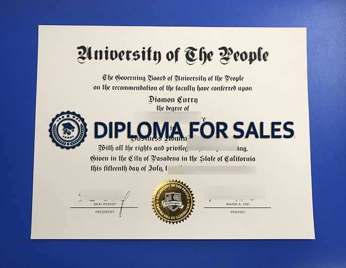 UoPeople Diploma UoPeople Diploma