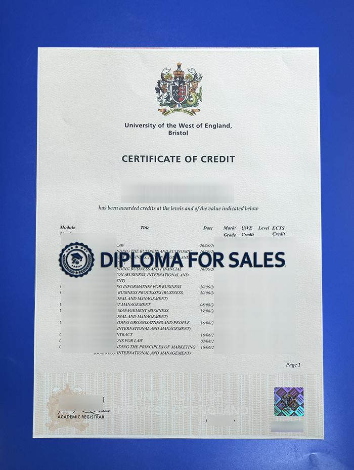 UWE Bristol Transcript UWE Bristol Transcript