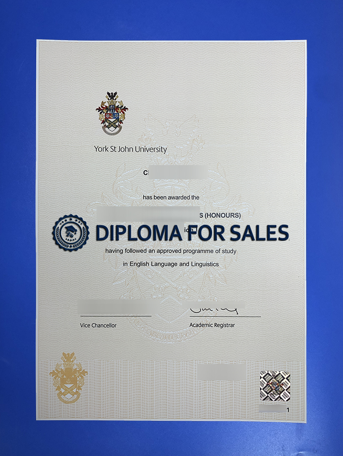 York St John University Degree
