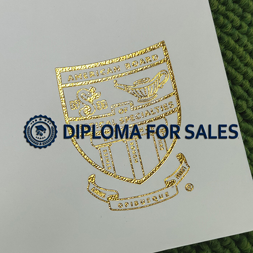 ABPN certificate seal