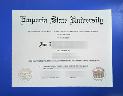 Emporia State Diploma