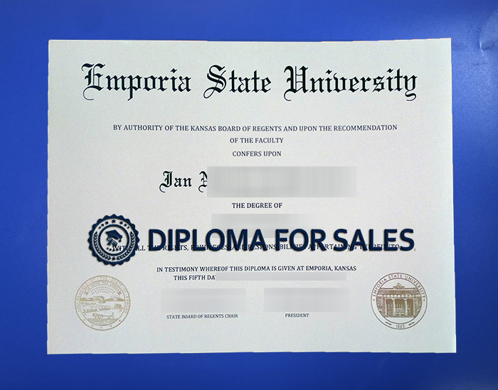 Emporia State Diploma