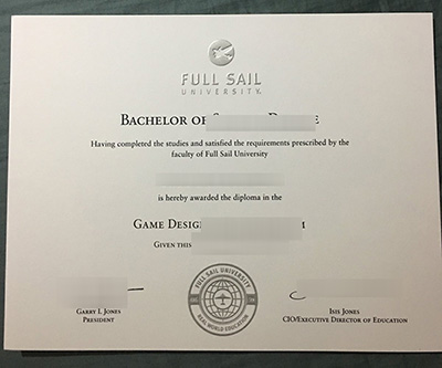 Full Sail University Diploma
