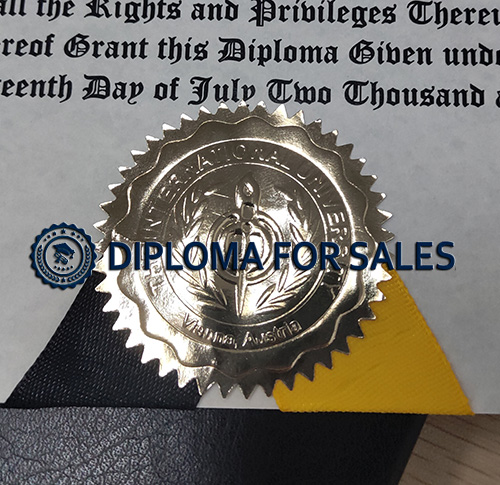 International University Vienna Campus Diploma Seal