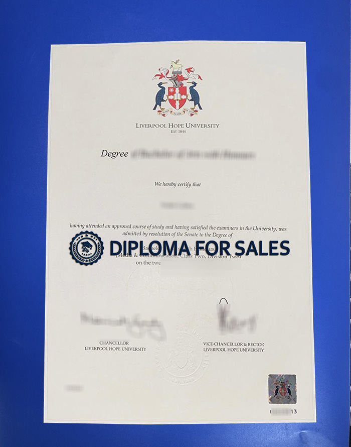 Liverpool Hope University Degree