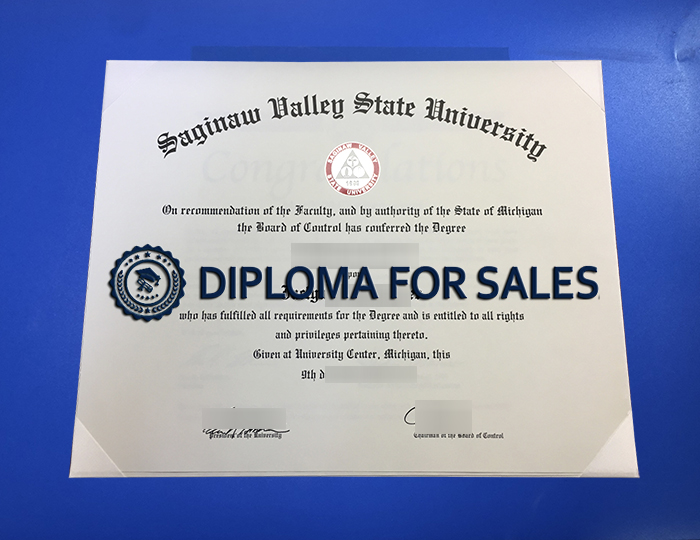 SVSU Diploma
