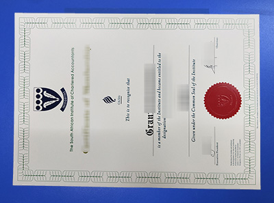SAICA Certificate