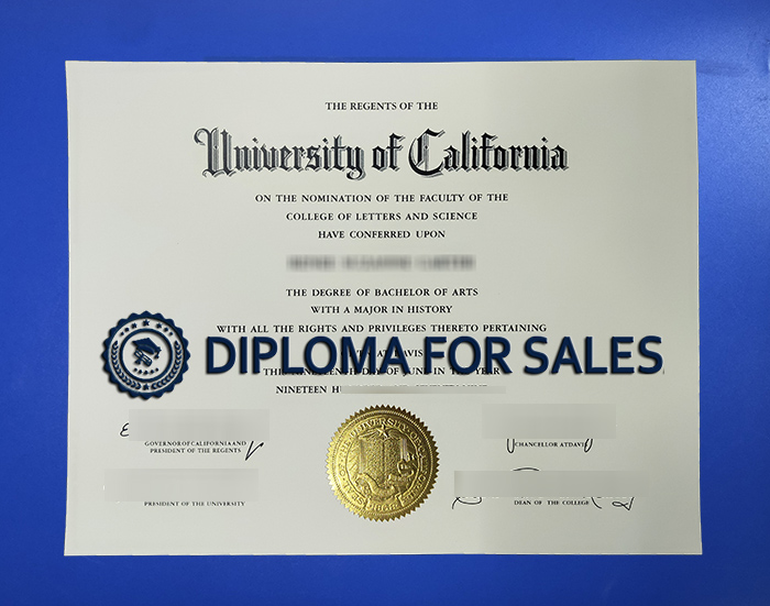 UC Davis Diploma
