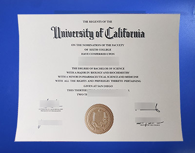 UCSD Diploma