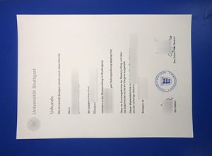 Universität Stuttgart Urkunde