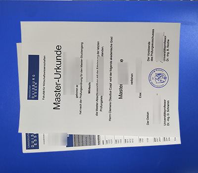 University of Duisburg-Essen Diploma