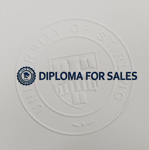 University of Stirling Degree Seal