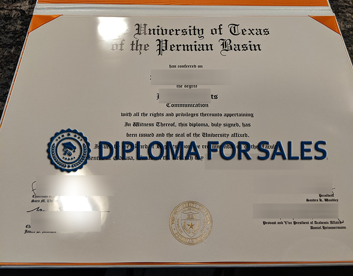 UTPB Diploma UTPB Diploma