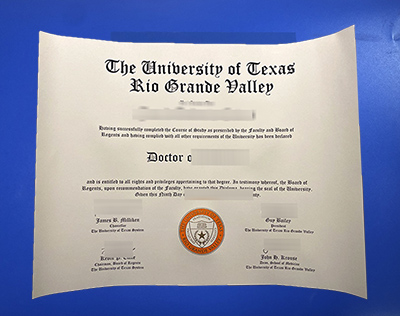 UTRGV Diploma