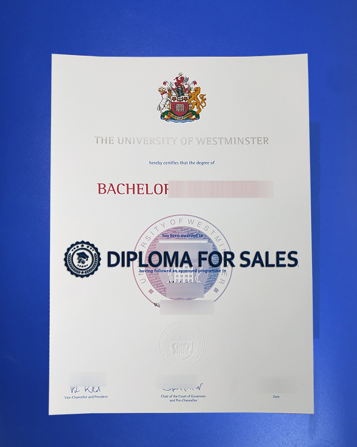 University of Westminster Degree